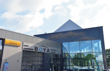 Außenansicht der Werkstatt in Hildesheim